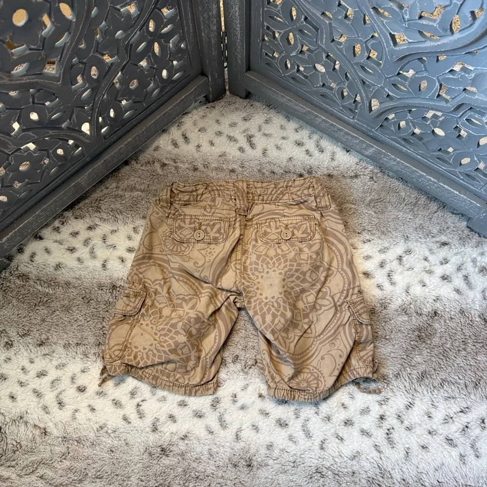 Gap Kids cream tan boho embroidered shorts girls 5T neutral girlhoodcore summer